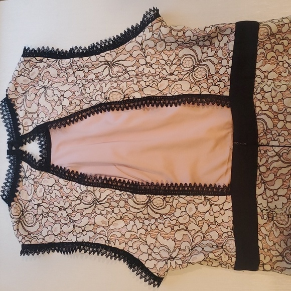 True Decadence Asos White Floral Lace Open Back Dress 18 - Picture 8 of 10